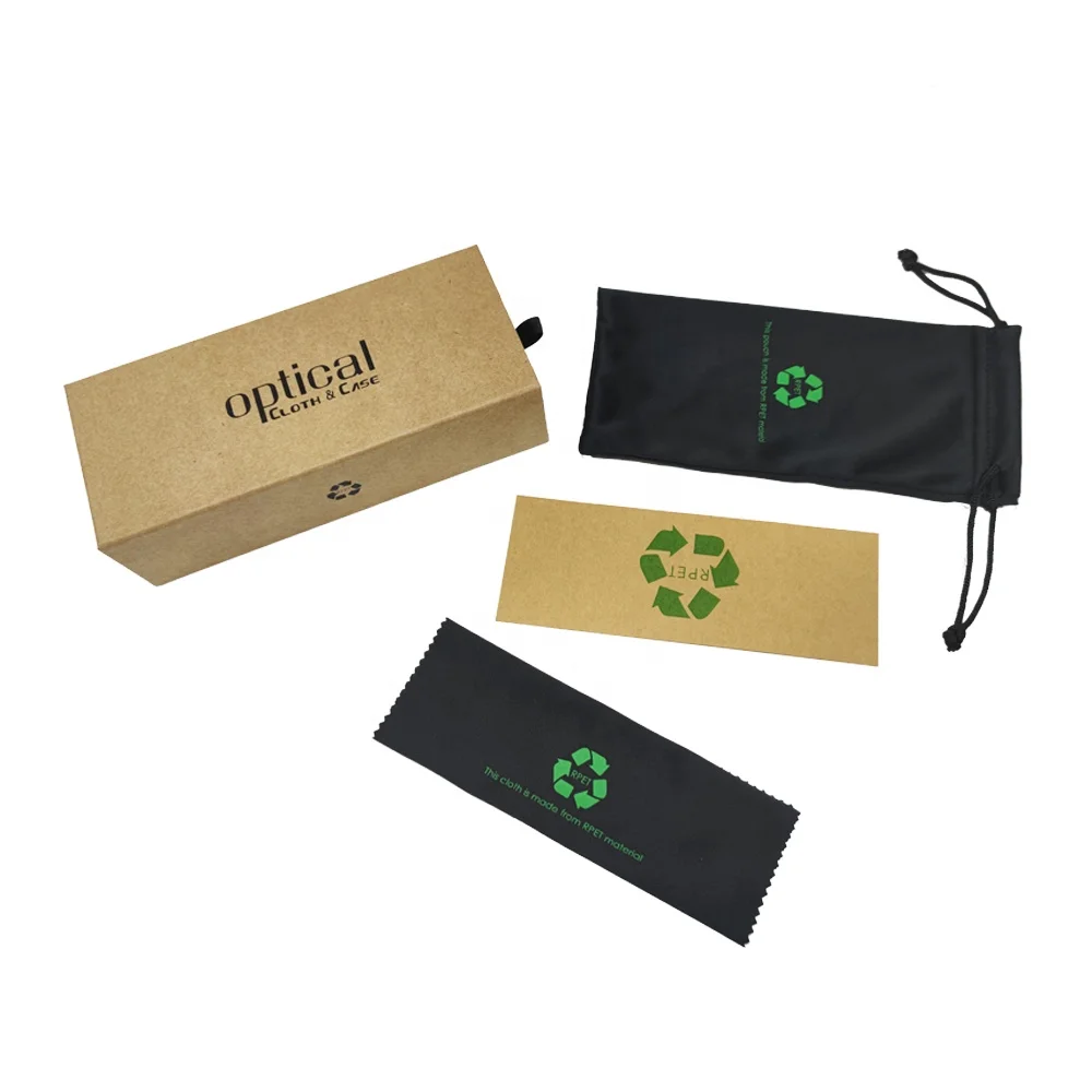 Factory Price Eco-Friendly Spectacle Case Optical Glasses Recycled Glasses Case