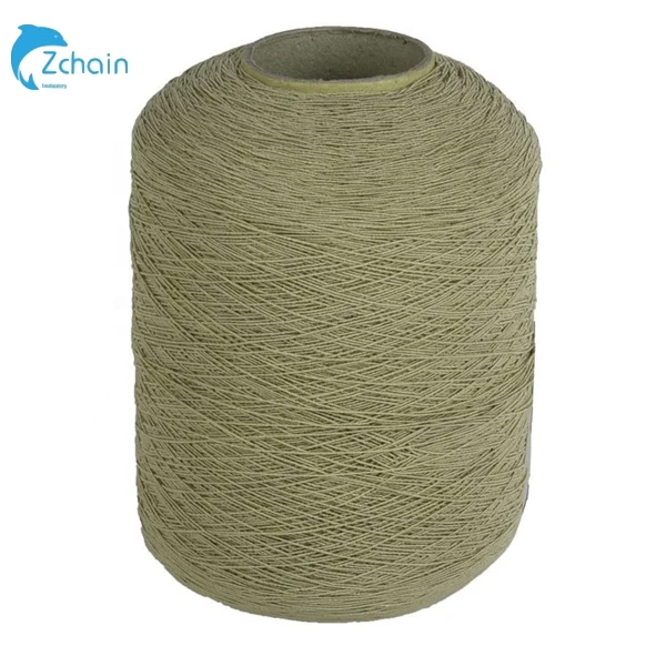 Free Sample Spandex Lycra Yarn Rubber Thread Factory Manufacture Elastic Polyester Rubber Covered Yarn For Socks