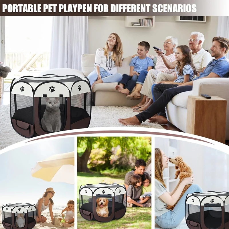 Pet Bed Portable Raised Pet Dog Cot For  Outdoor Camping    Waterproof  Easy-cleaning Durable Elevated Dog Bed