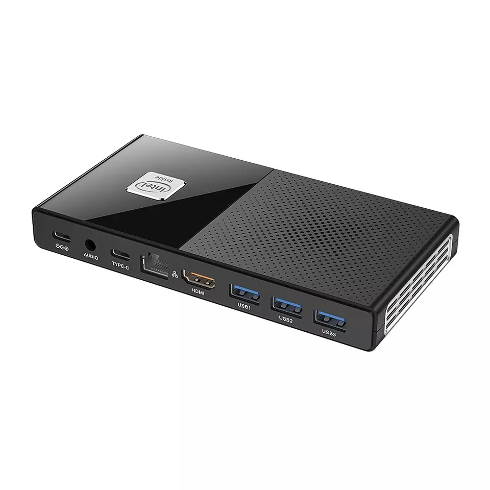 Soyeer Newest M6 11th Gen Pocket Mini PC N5105 2.9GHz DDR4 2933MHz Micro PC HD 4K 60Hz WiFi6 BT5.2 mini pc Office Computer