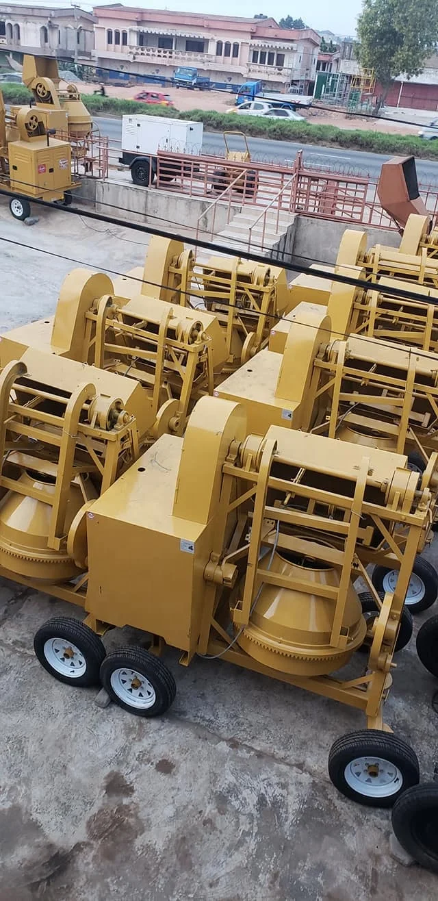 TMH500L Hoist lifting type concrete mixer