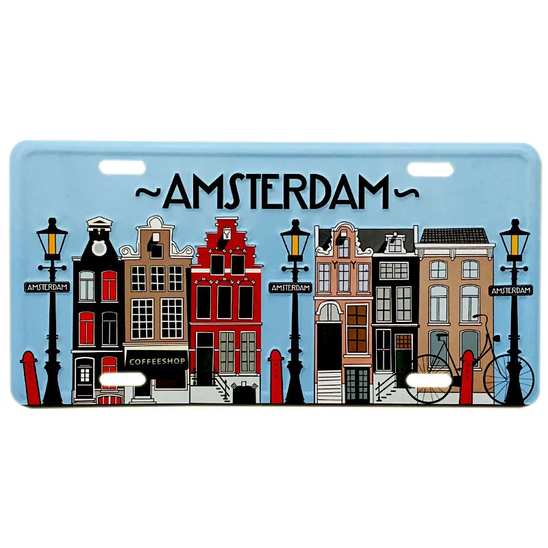 6'*12' Aluminum Sublimation License Plate Blank Aluminum Car License Plate For Decoration Blank Car Tag Plates