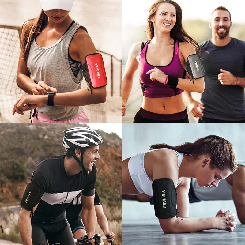 
YIPINU Waterproof With Logo Arm Mobile Phone Gym Multifunctional Outdoor Sports Bag running arm band 