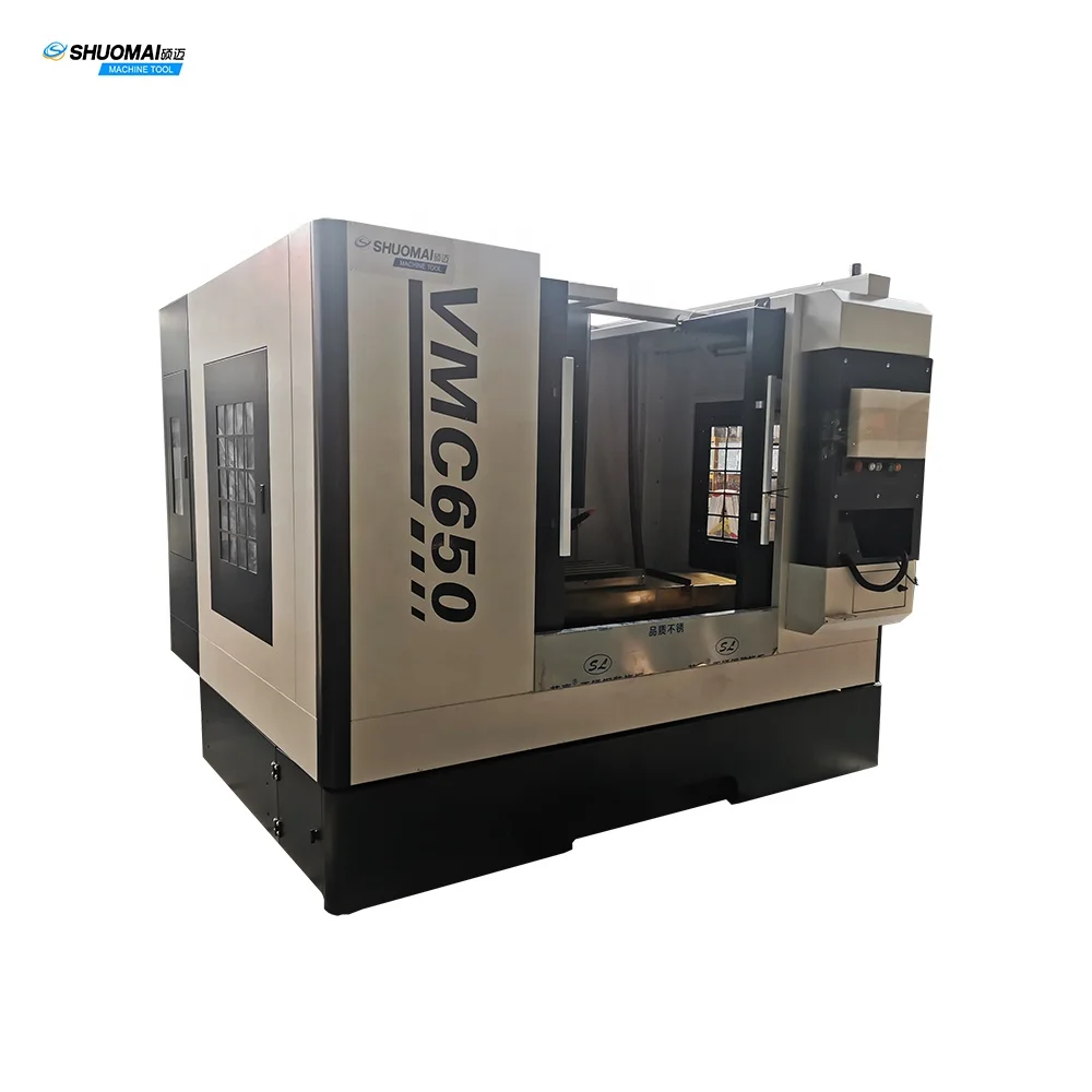 High precision VMC650 small CNC controller metal milling vertical VMC machine center for sale
