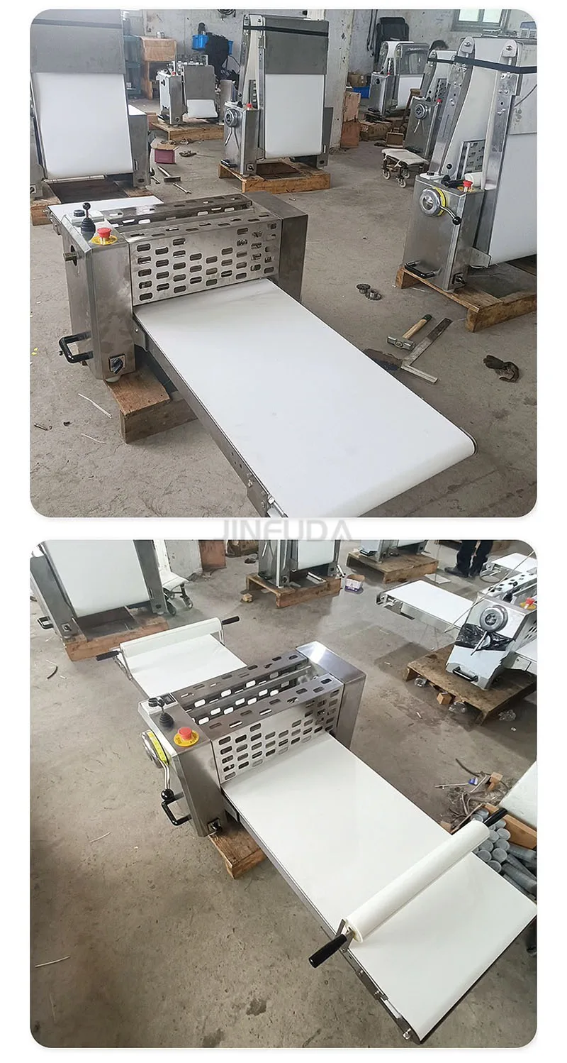 Full automatic croissant rolling making machine production line dough sheeter active demand