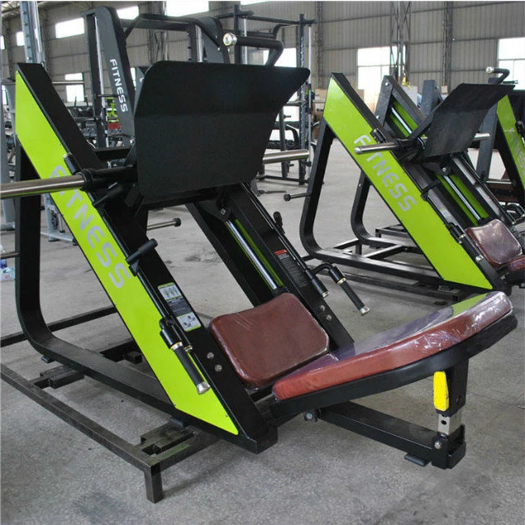 Body Building Gym Equipment Strength Training Incline 45 Degree Leg Press