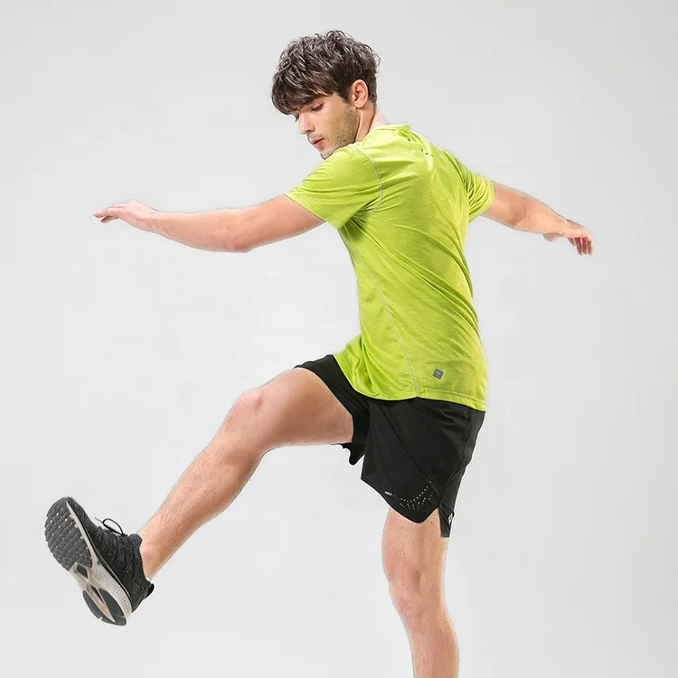 Guangzhou Professional Light Weight Short Sleeve Training Running Urban Sports T shirt