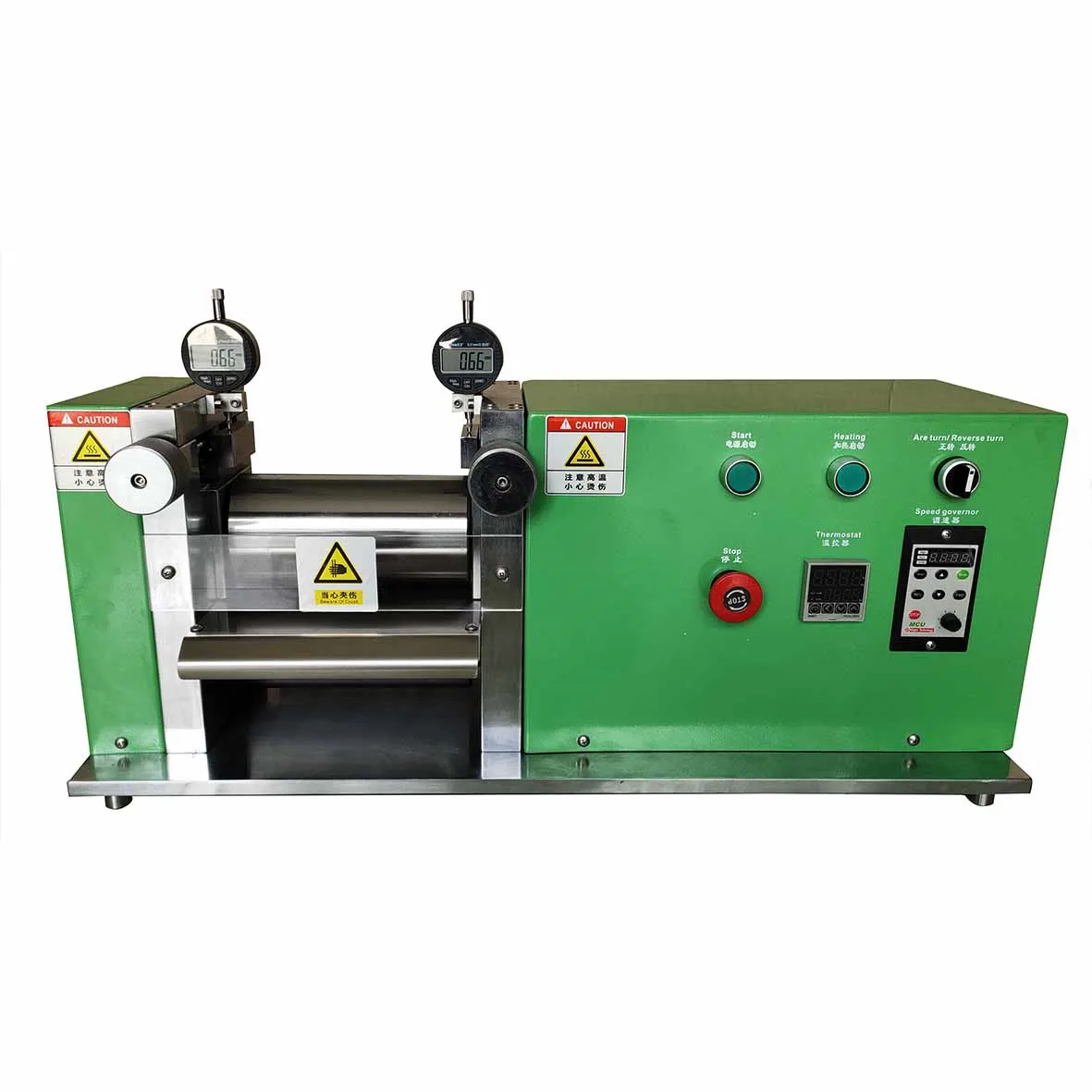 Lab Hot Calender Press Roller Machine Compact Precision Electric Rolling Press Machine for Battery Electrode