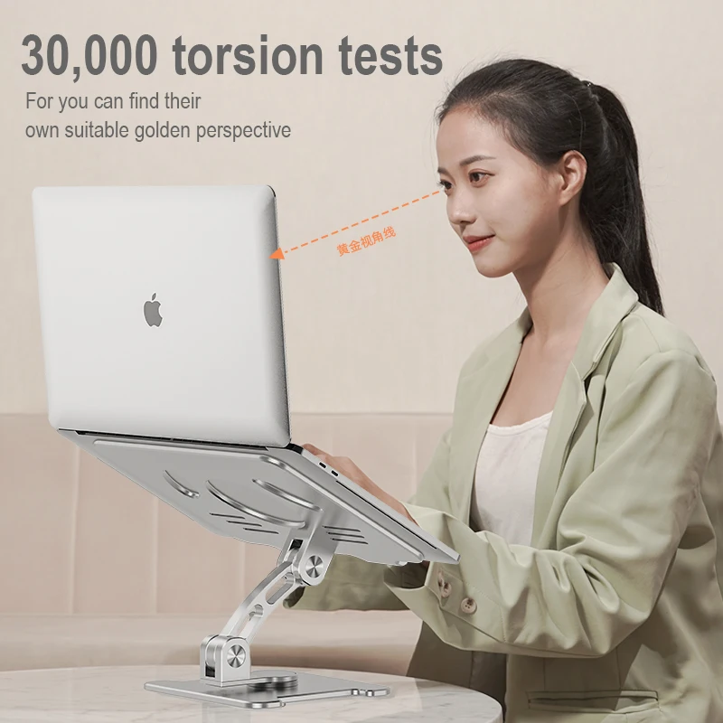 Hey Check Out This Home Use Outdoor Portable Aluminum Alloy Vertically 360 Degree Angle Rotatable Tablet Laptop Stand