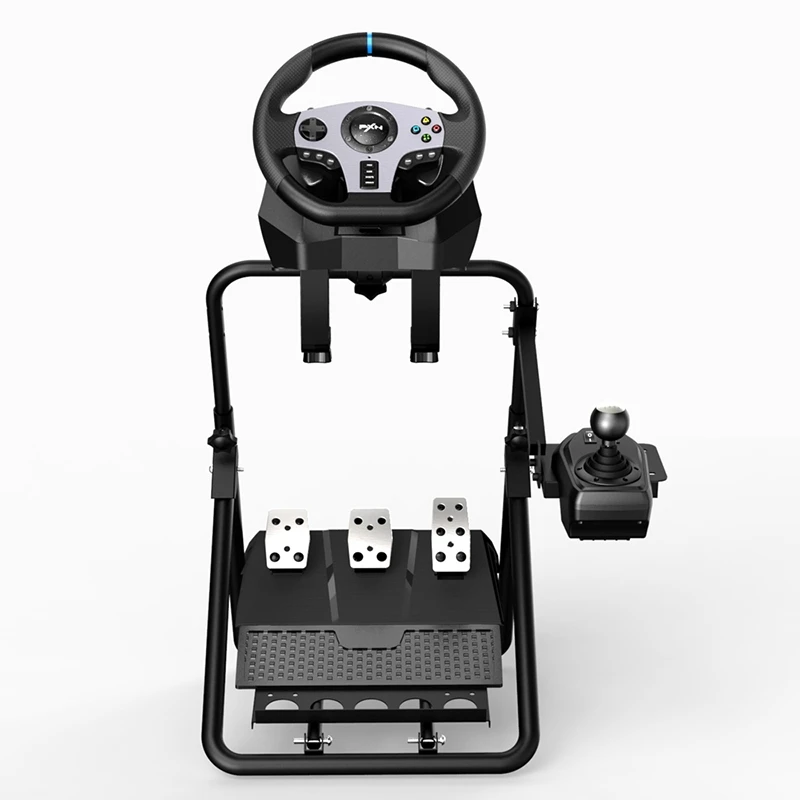 PXN V9 Gaming Steering  Wheel Stand A9 model Foldable For Logitech  Thrustmaster G25 G27 G29 G920 G923 Gt500 T300rs