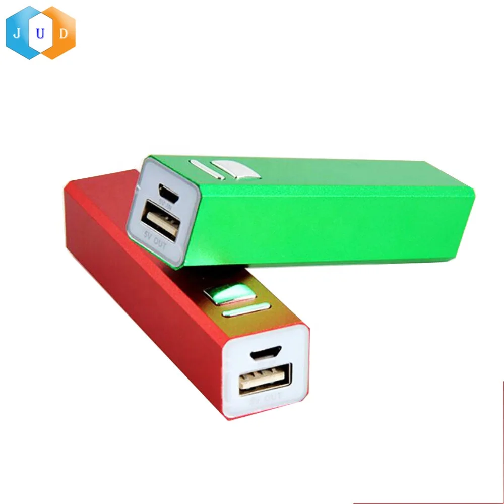 2020 Promotional Custom Gift Power Bank 2600mah, Single USB Mini Portable Mobile Phone Charger, OEM Stick 18650 Batter PowerBank