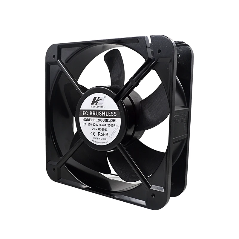Ventilation Fans 110/220/380V 200mm 200x200x60 20060 ec fan industrial axial fan