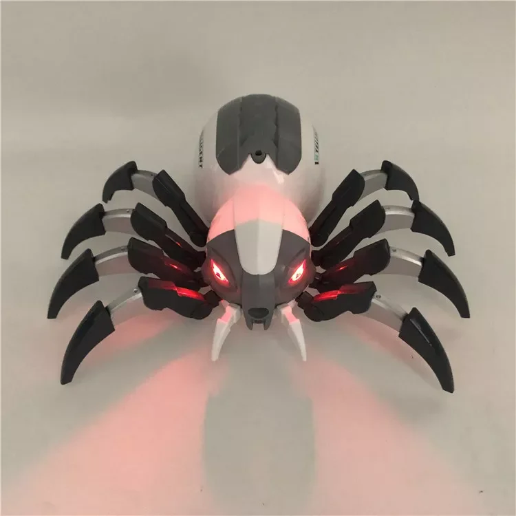 2022 Newest Design Remote Control Spider for Kid Best Like Radio Control Toys animal Robot Intelligent spray spider