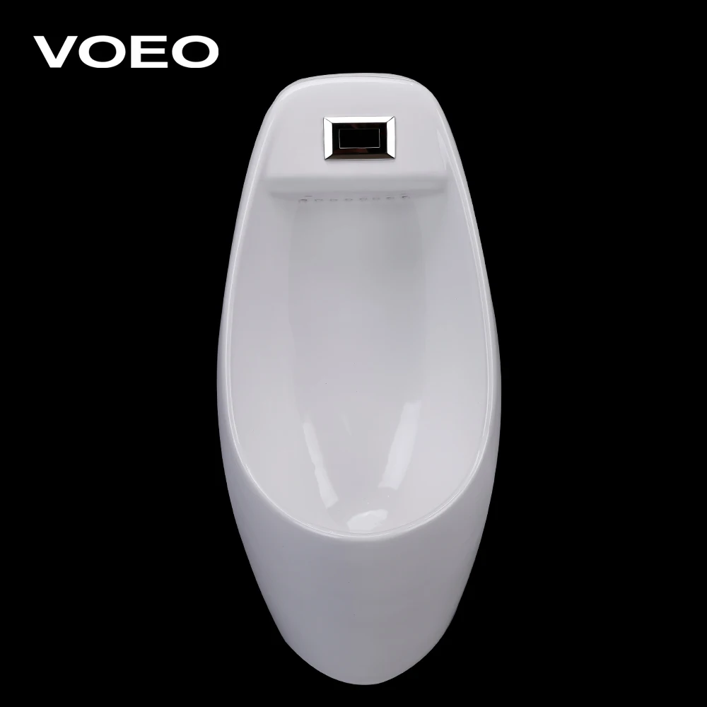 China Factory Ceramic Urinal Hospital Washroom Oval Shape Male Wall Hung Urinal