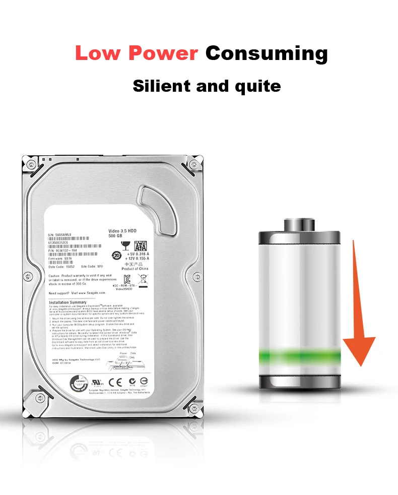 sengston original SAS SATA hard disk 500G HDD 3.5-inch for desktop