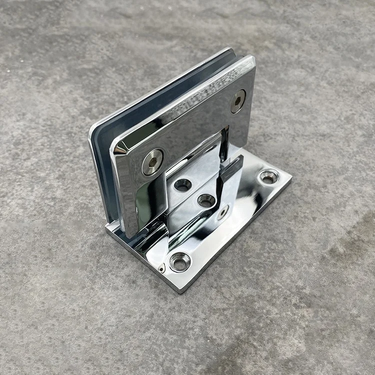 
90 Degrees Glass Cabinet Door Hinge Hydraulic Shower Door Hinge Swimming Pool Glass Door Hinge OEM/ODM 