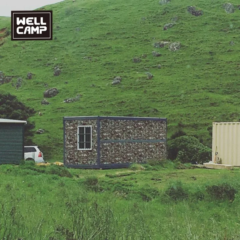 Folding container cafe shop in New Zealand prefab modern farmhouse custom manufactured homes