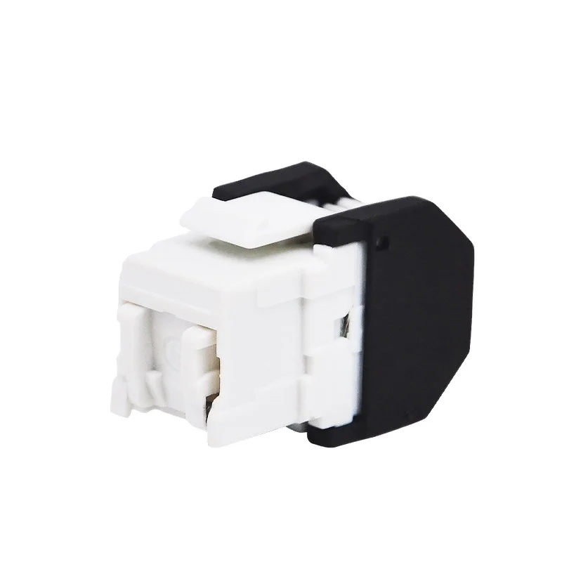 ZHEFAN Unshielded Keystone Cat6 UTP ethernet unshielded 3m rj45 cat5e female keystone jack