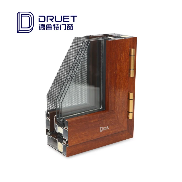 Thermal broken Aluminum Windows made in China
