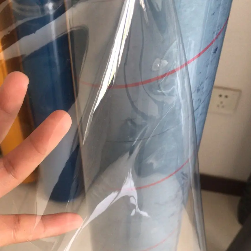 Transparent Packaging Film Super Clear Plastic PVC for PVC Package Bags