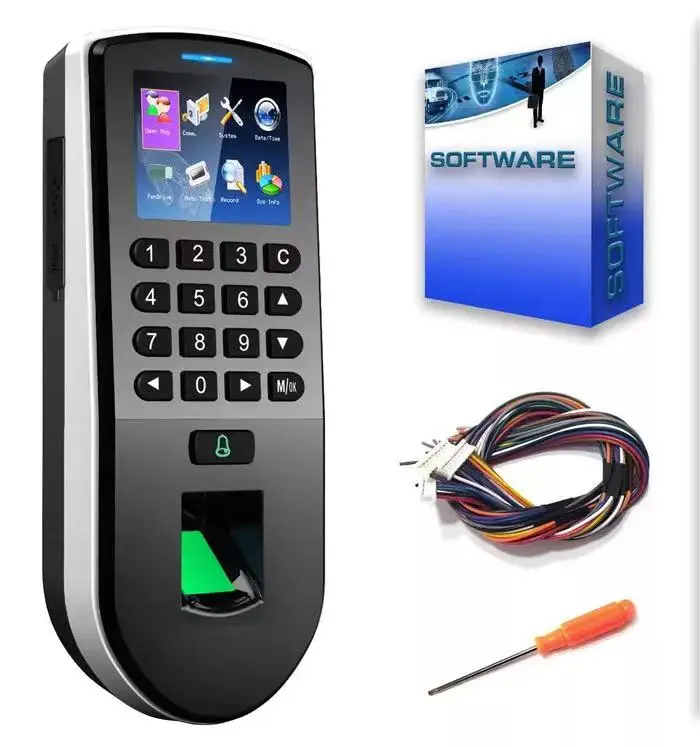 Linux System TCP/IP USB RS232 Fingerprint Time Attendence F19 Wifi Smart Fingerprint