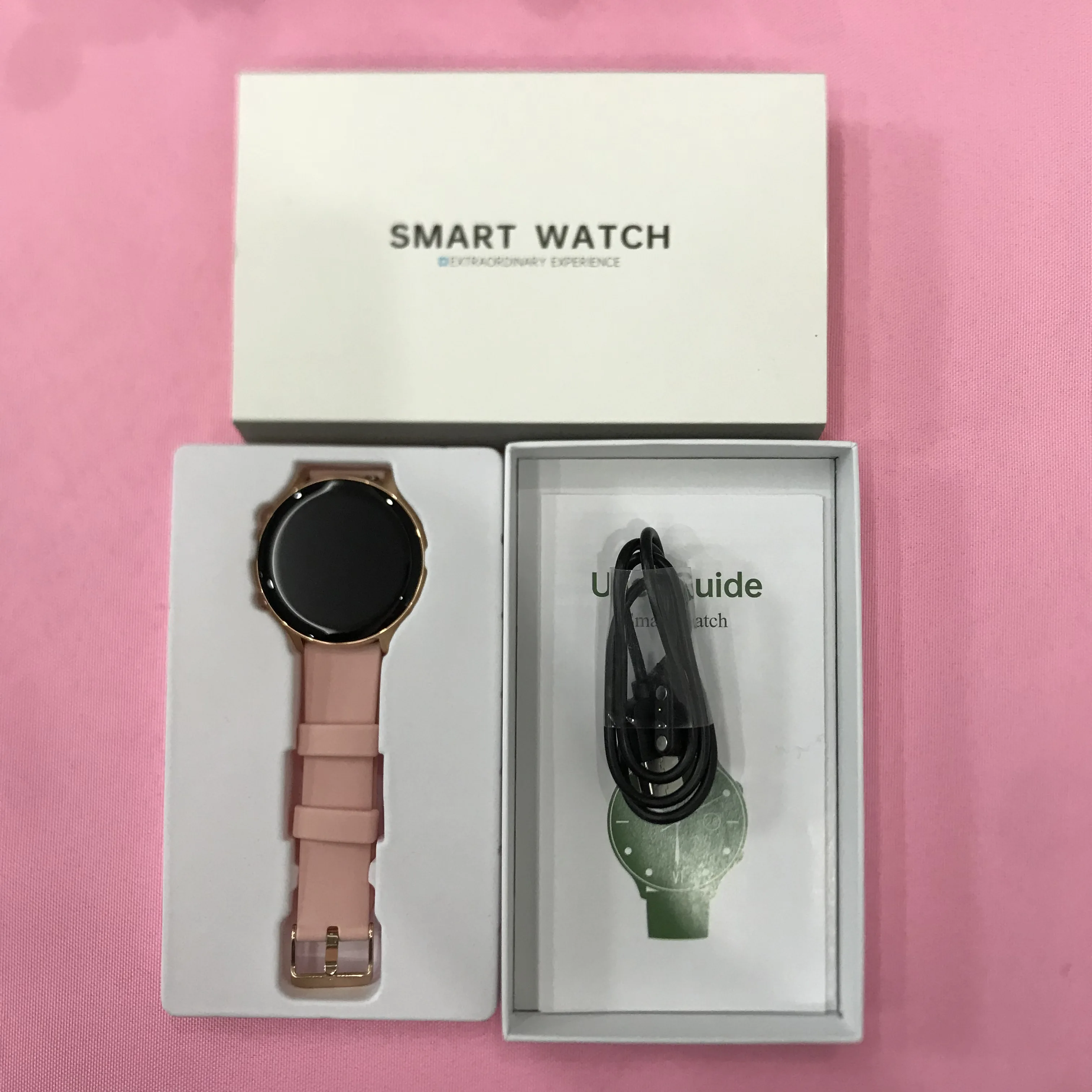 BF05 Smartwatch 180Mah Large Capacity Polymer Batteries  Body Temperature Monitoring  OEM/ODM RoHs CE Round Smart Bracelet