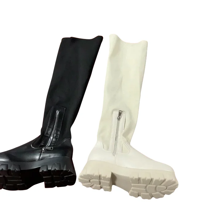 Designer Knee High Boots Fashion Pu Thigh High Boots Fashion Modern Ladies Thigh High Shoe Winter Boots Women Shoes