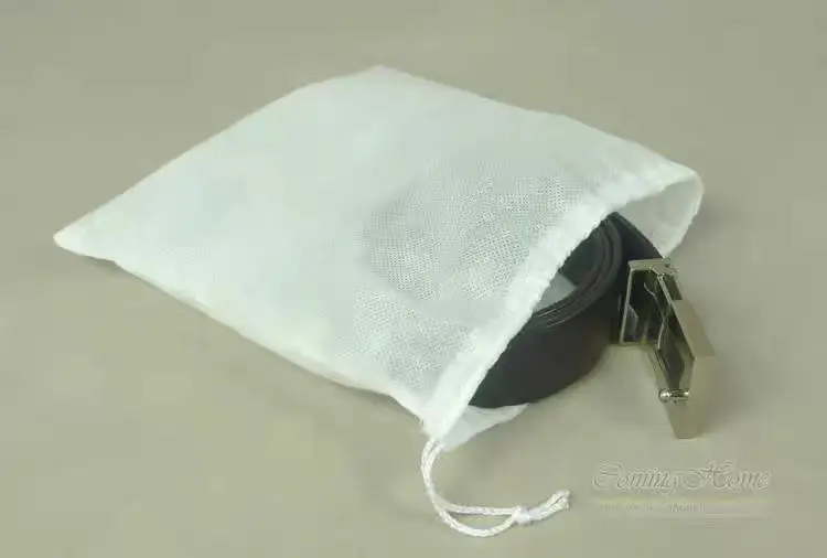 Customized bamboo fiber nonwoven Flap Packaging By The Manufacturer Dustproof Envelope Bag for Wallets, Ties, Accessories, etc