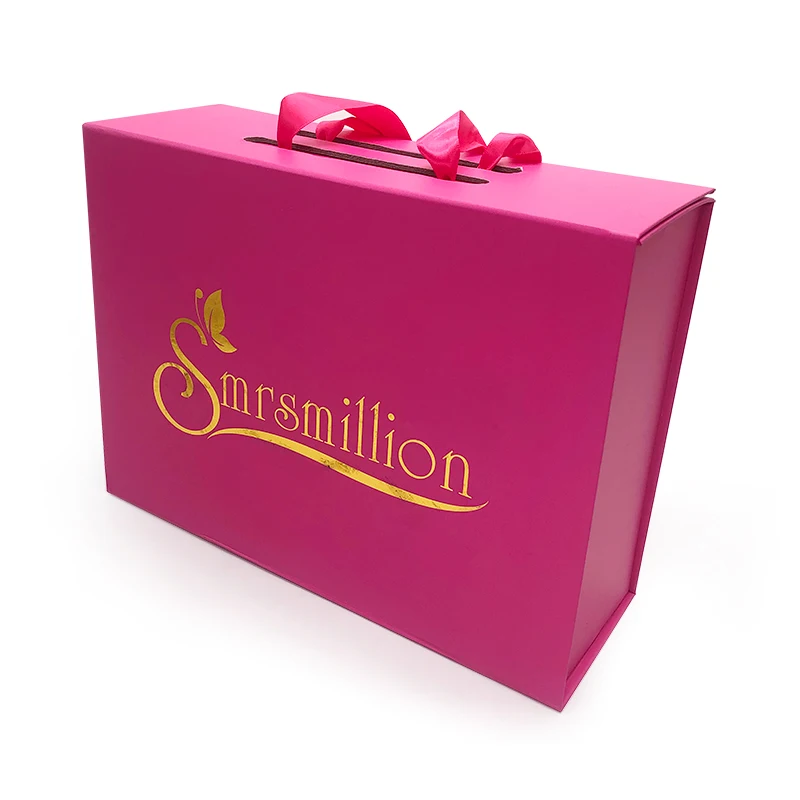 WY 1112 Custom Logo Sexy Bra Packaging Box Lingerie Women Gift Box Pink Dress Pants Underwear Apparel Clothing Paper Box