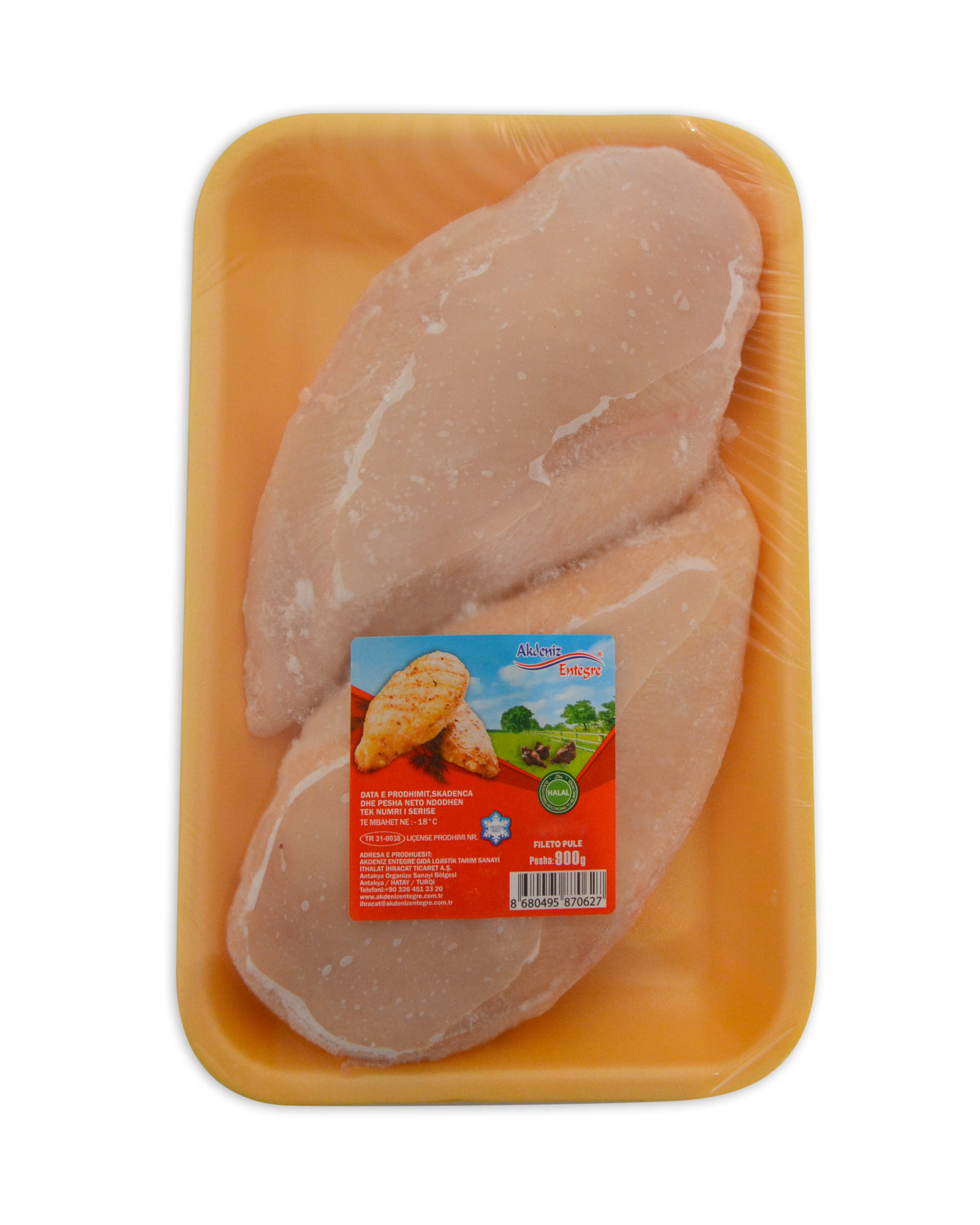 frozen chicken breast