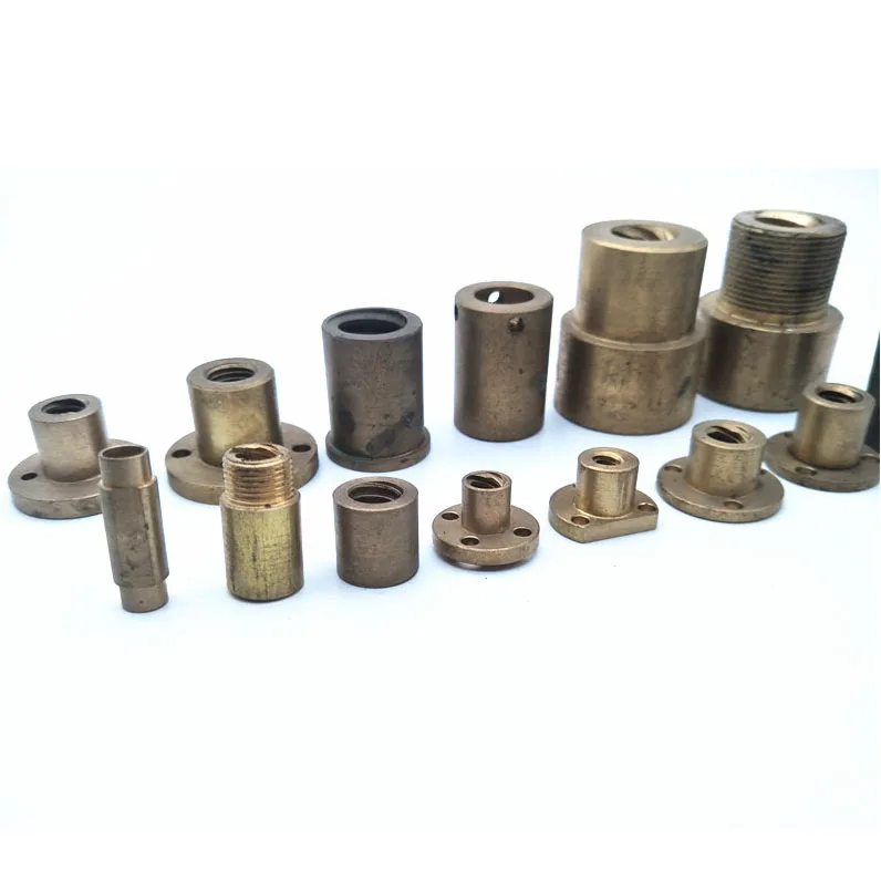 
Mechanical accessories with square circular screw flange brass nut 