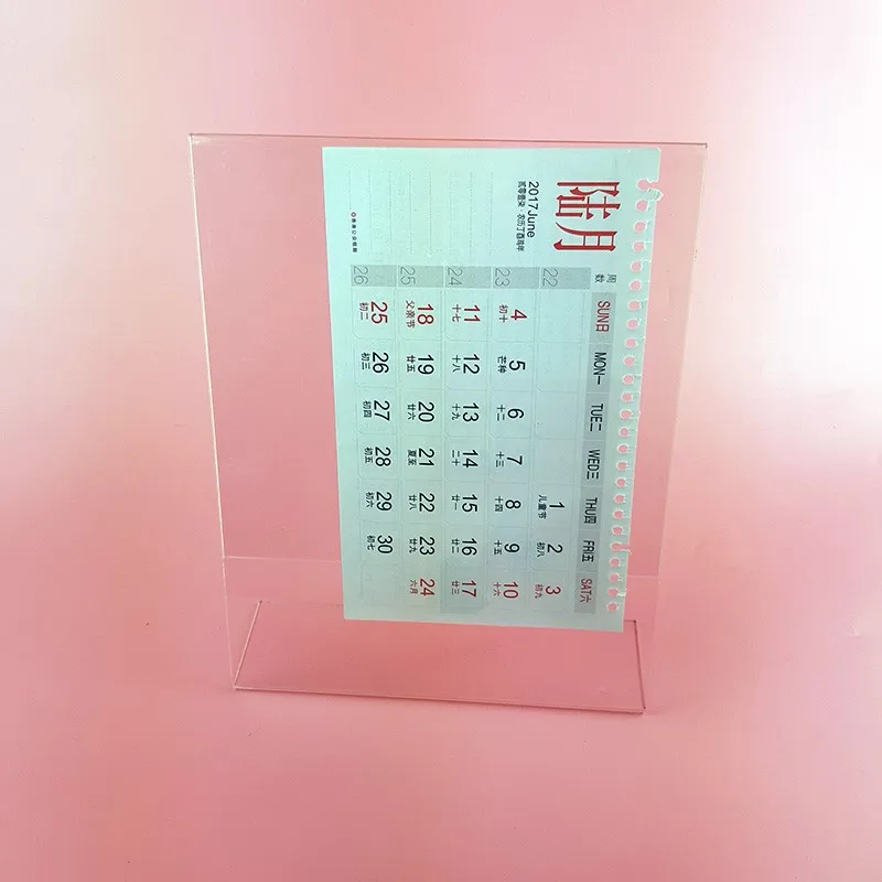 5x7 Slant Back Economy Acrylic Sign Holder Wholesale