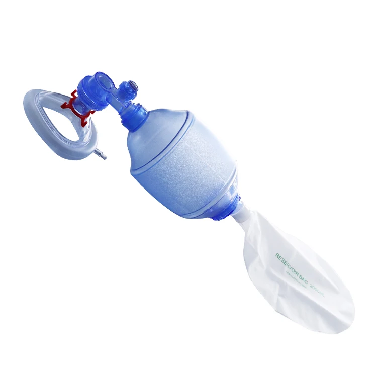 Manufacturer Medical Resuscitator Emergency Valve  PVC Manual Resuscitator