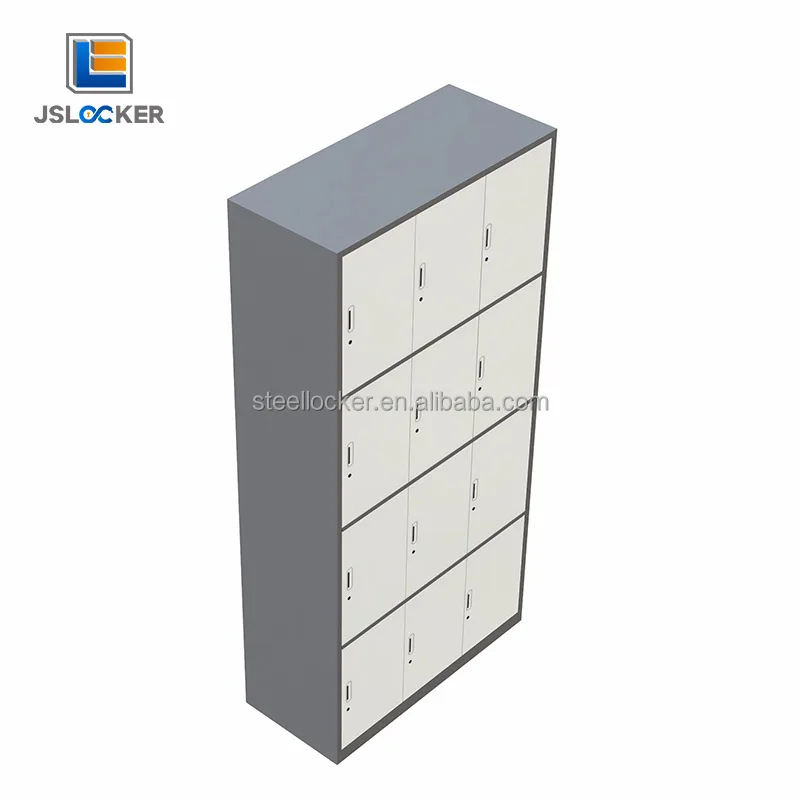 Hot selling Office personal employee storage cabinet steel locker wardrobe clothes organizer