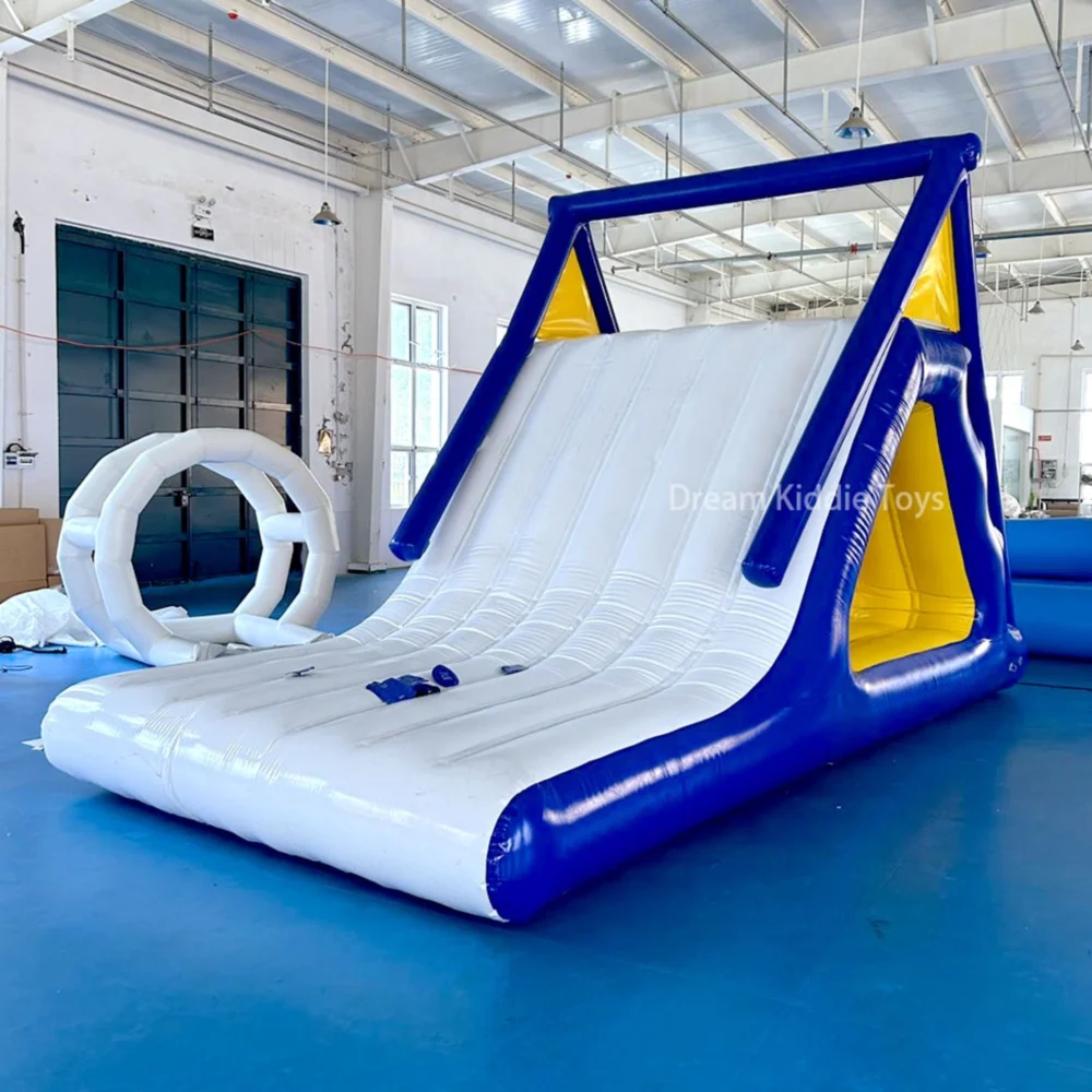 Outdoor pvc inflatable water slide for water park