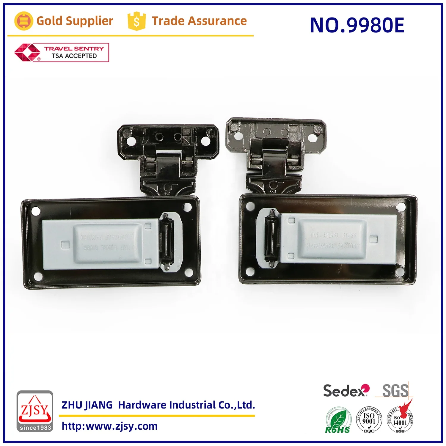 8890E fashionable zinc alloy briefcase toolbox lock security anti theft travel case lock aluminum case combination lock