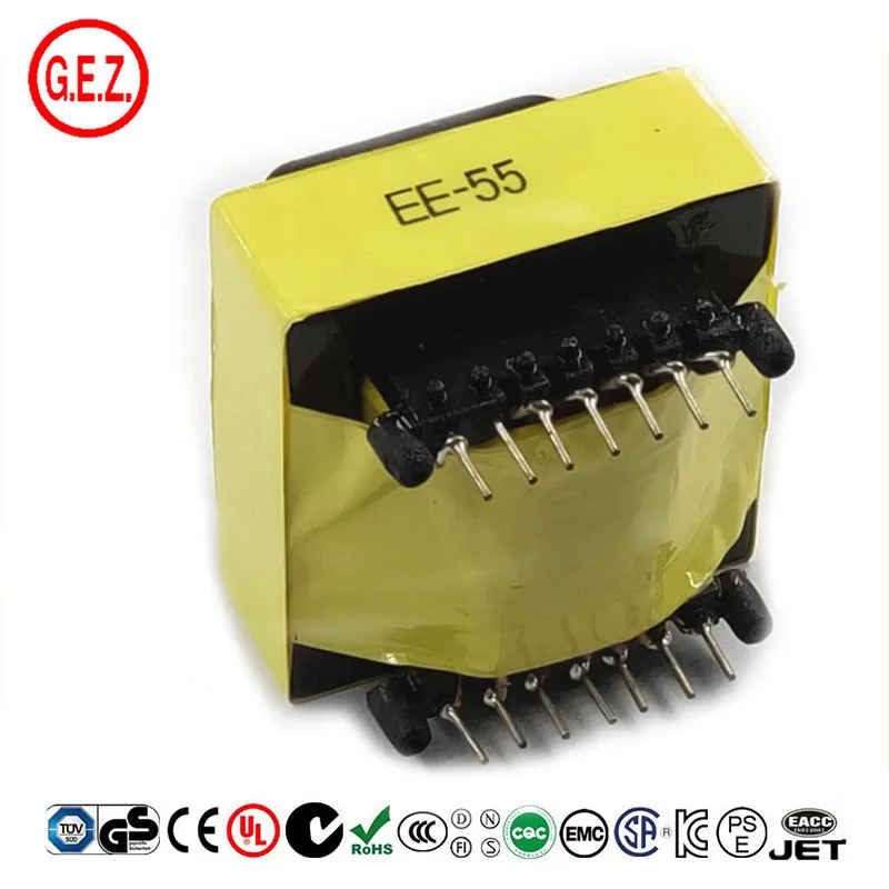 EE13 EE19 EE22 EE42 EE55  High Voltage 220Volt Step Up Electrical Transformer 110V To 220V For Power Supply