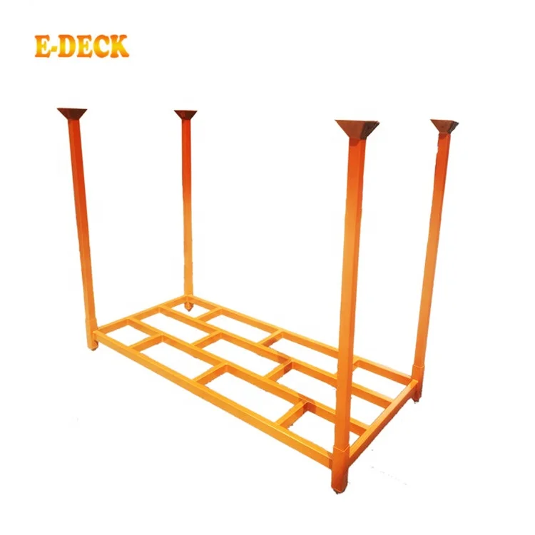 Складские стеллажи хорошая распродажа Штабелируемая Съемная Профессиональная регулируемая стойка для поддонов транспортировки