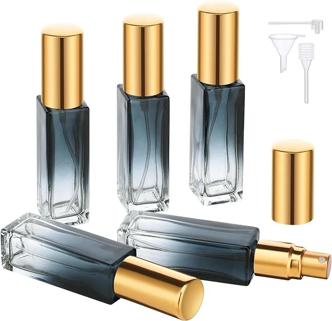 Alcohol nano spray bottle portable push-type travel sample empty bottle dispenser