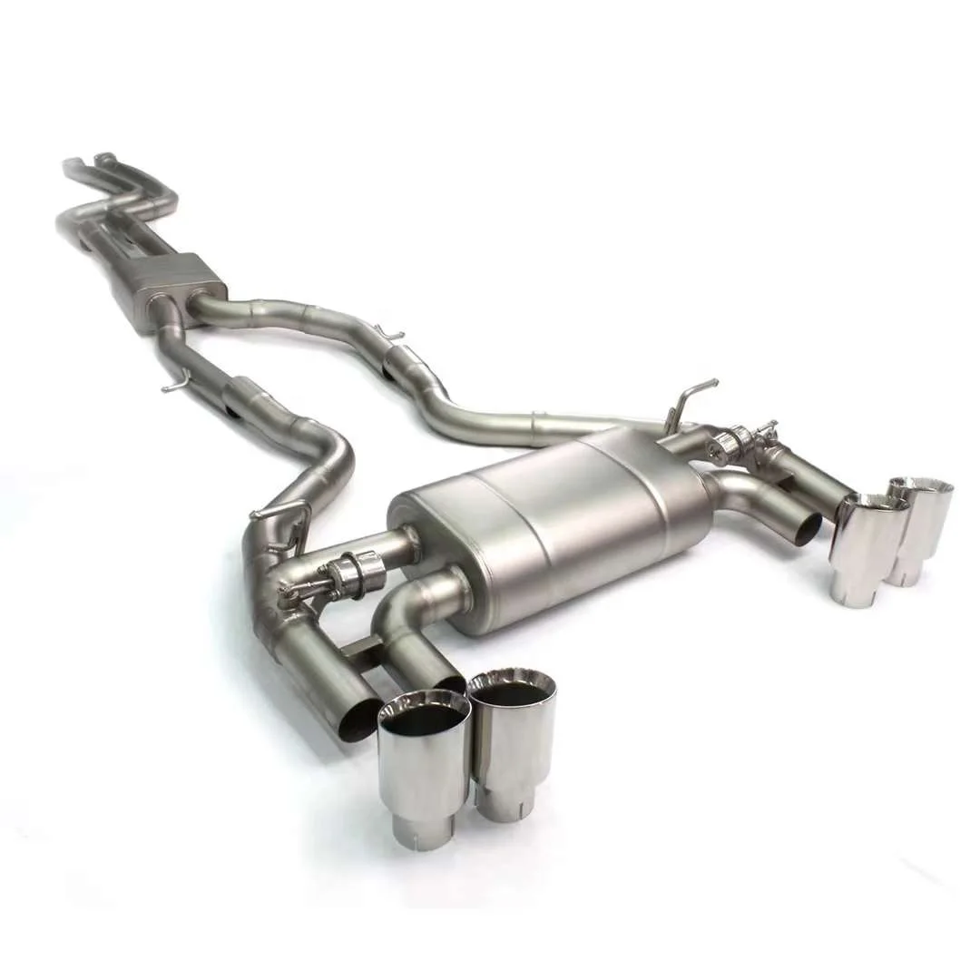 High Performance 304SS exhaust pipe for BMW M2C 3.0T exhaust catback
