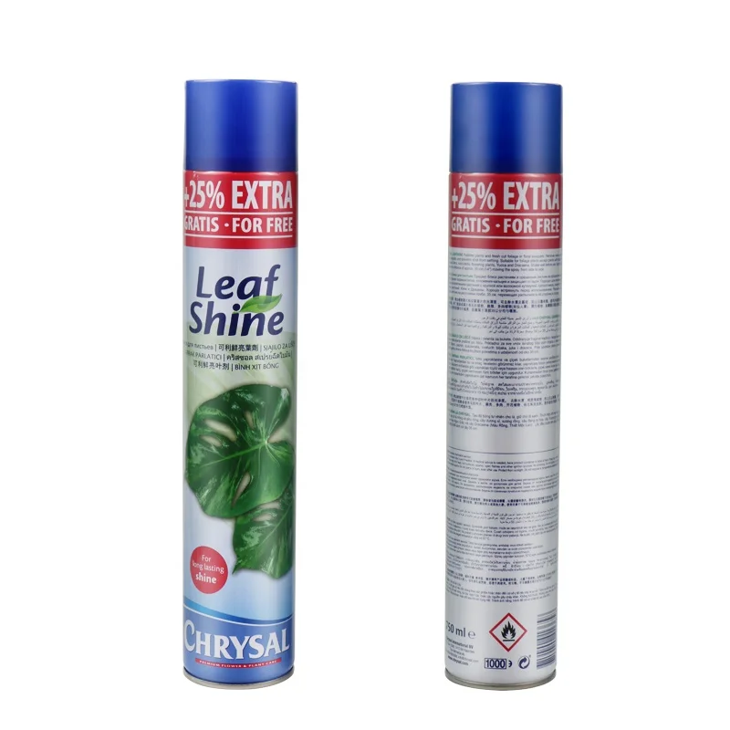 750ml Household Plant Polish Spray Garden Leaf Care Shine Spray