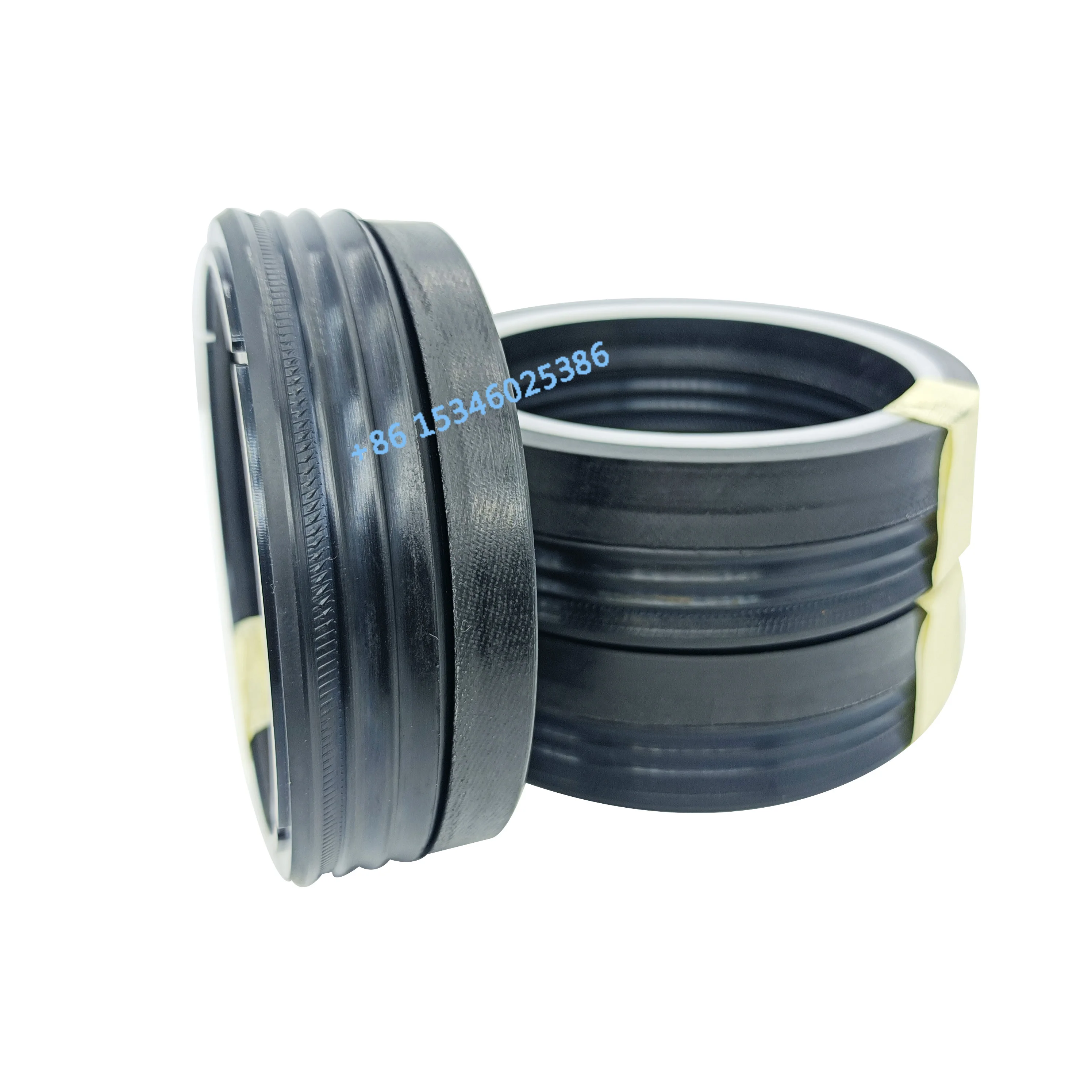 Hydraulic cylinder seal for mechanical parts of mining equipment is PSE type combined seal for piston rod oil seal