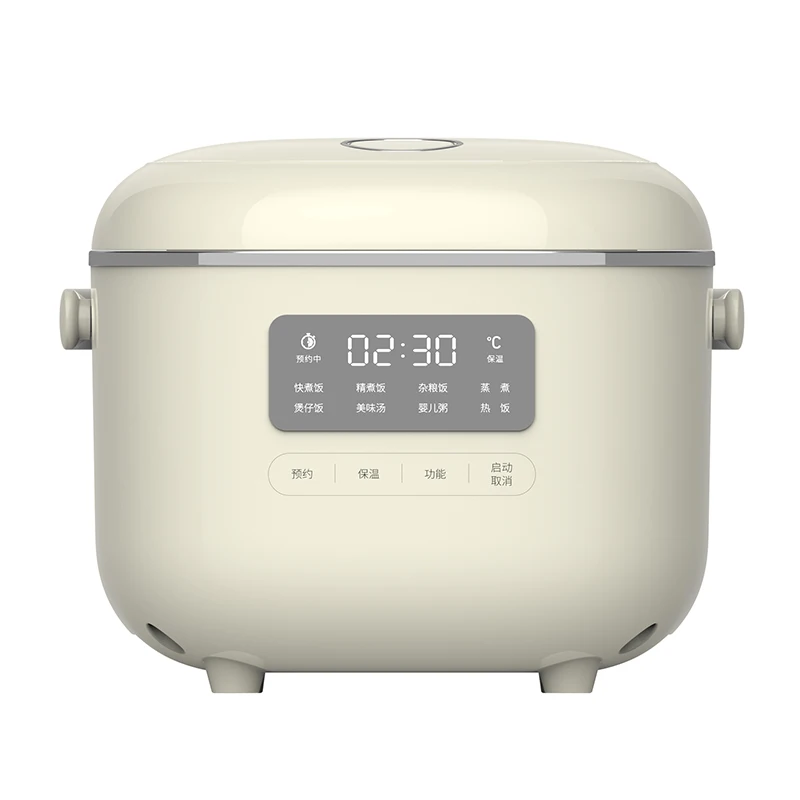 Home Digital Smart Multi 3L Electric Non-Stick Healthy Fast Cooking Portable Rice Cooker Rice Cooker Stainless Steel Inner Pot