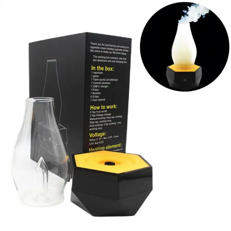 wholesale portable german russian chicha complete luxury glass hookah pen shisha set accessories Flow Oynx duo glassware hookah