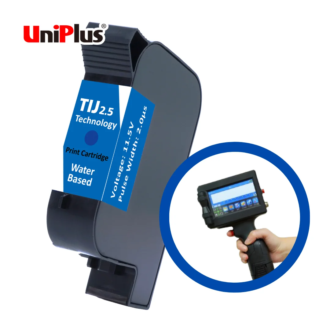 100% Brand New Customize Compatible Refill Black Ink Cartridge 12.7Mm With Pigment Ink