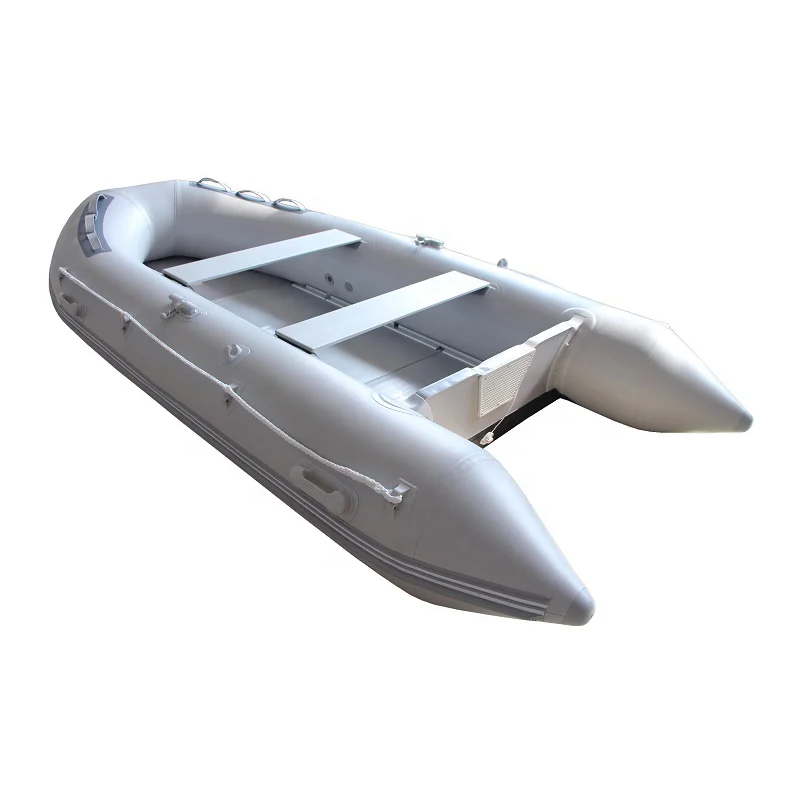 New High Quality Dinghy Inflatable Boat Aluminum Floor RIB Boat China Manufacturer Cheap Durable Rowing Boat with Accessories