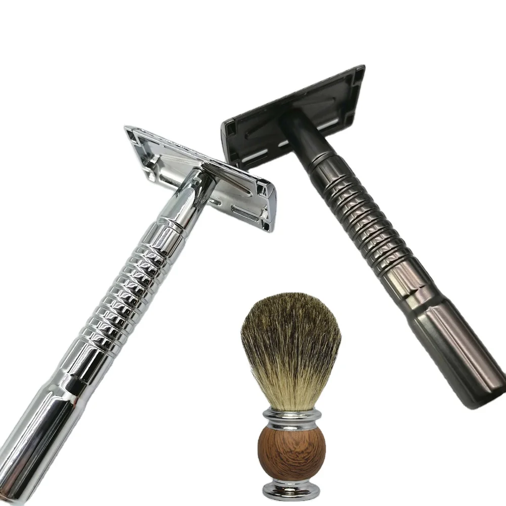 Adjustable Double Edge Best Shaving single blade safety razer body shavers For Hot Sale