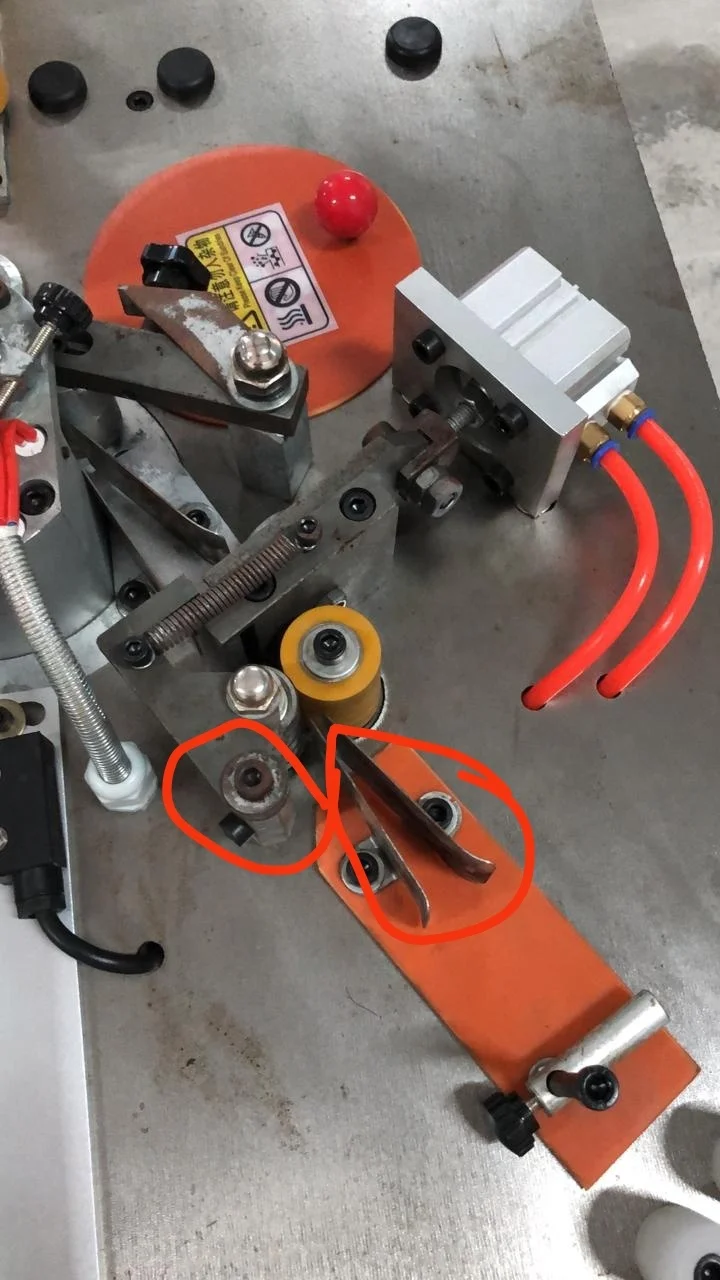 MXH-F350A Portable PVC MDF Curve&Straight Board Manual Edge Bander for Wood Edge Banding Machine