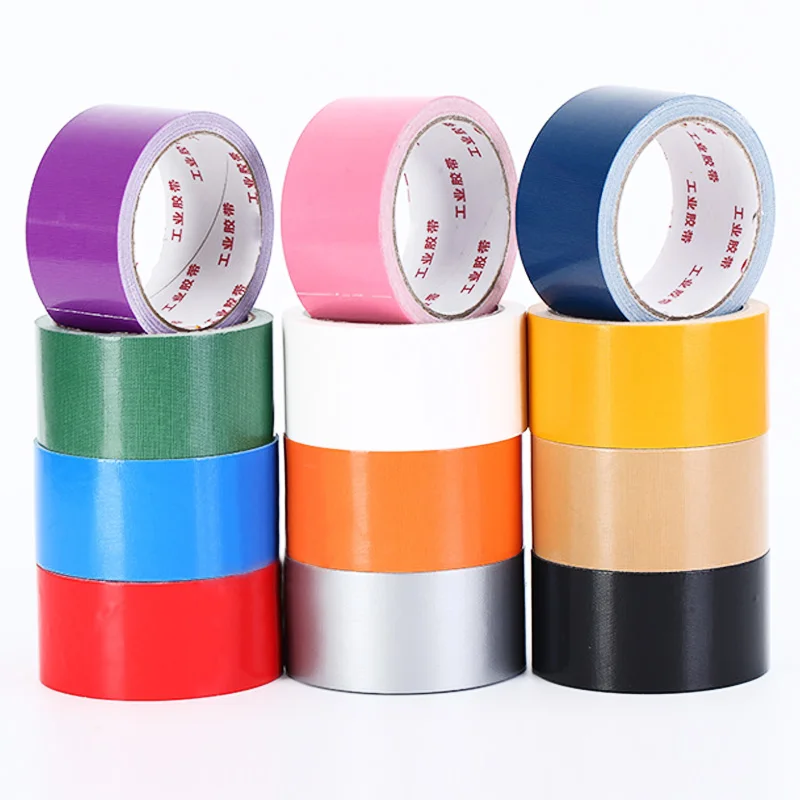Бесплатные образцы оптовая продажа красочный рулон Высоковольтная электрическая изоляционная лента из ПВХ прочная клейкая ткань