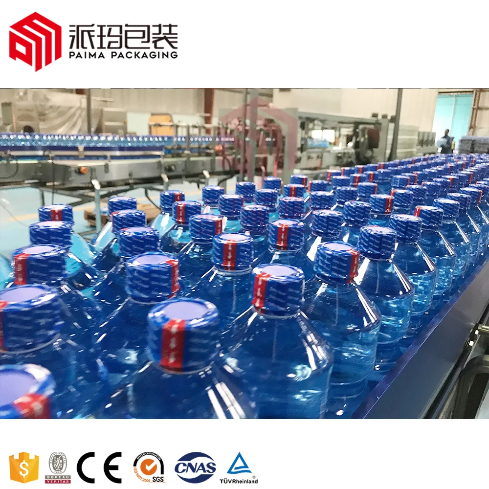 Full line bottling mineral water filling machine drinking water plant project